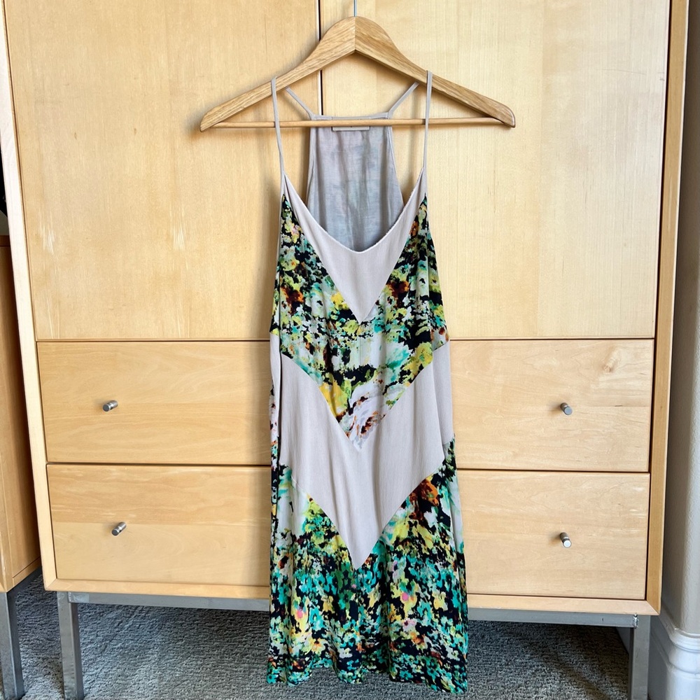 Anthropologie Language A-line Slip Dress M